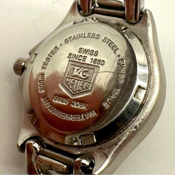Tag Heuer Silver and Blue Women's Watch - Picture 4 of 9